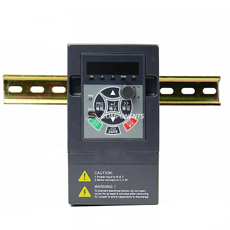 380V 2.2KW 3-Phase Input Output Variable Frequency Drive Converter for Motor Speed Control VFD Inverter 380V 2.2KW 3-Phase Input Output Variable Frequency Drive Converter for Motor Speed Control VFD Inverter