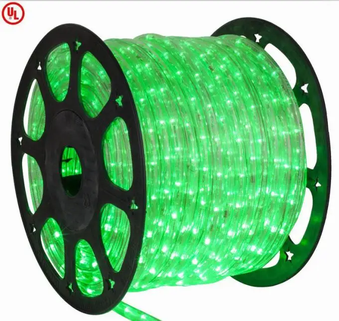 120V /220v Round 2 - Wires LED Rope Connectable Waterproof LED String Lights