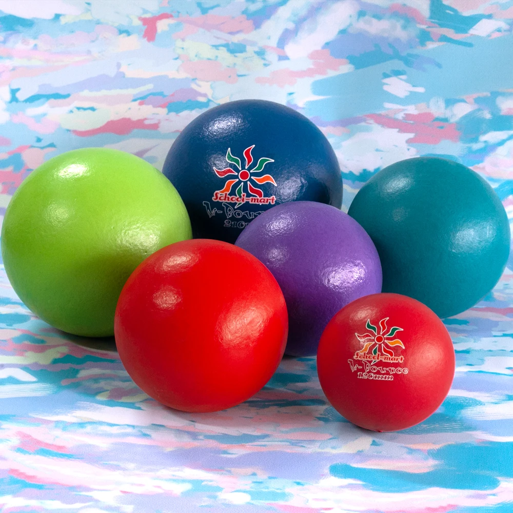 Manufacturer of PU Foam Coated dodgeball with Durable Skin and noise