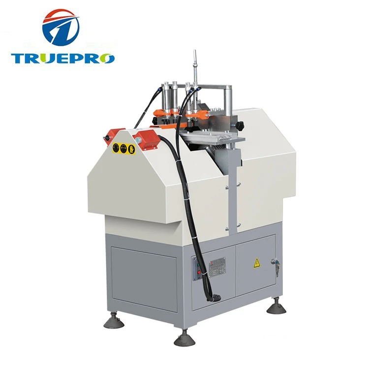 UPVC window making machine glazing bead cutting saw