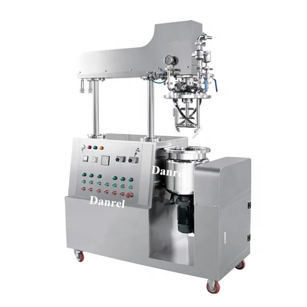 Шэньчжэнь DANREL высококачественный SS316 нержавеющая емкость 25 л гомогенизатор вакуумный эмульгирующий Миксер для изготовления