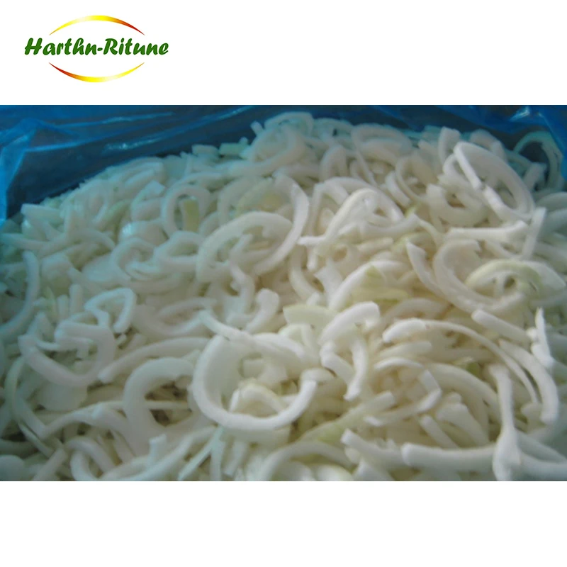 Chinesischer Lieferant IQF-Gemüse, gefrorene Zwiebelstreifen, gewürfelt