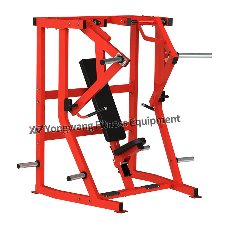Gym Body Solid Chest Press Iso-Lateral Decline Bench Press Machine