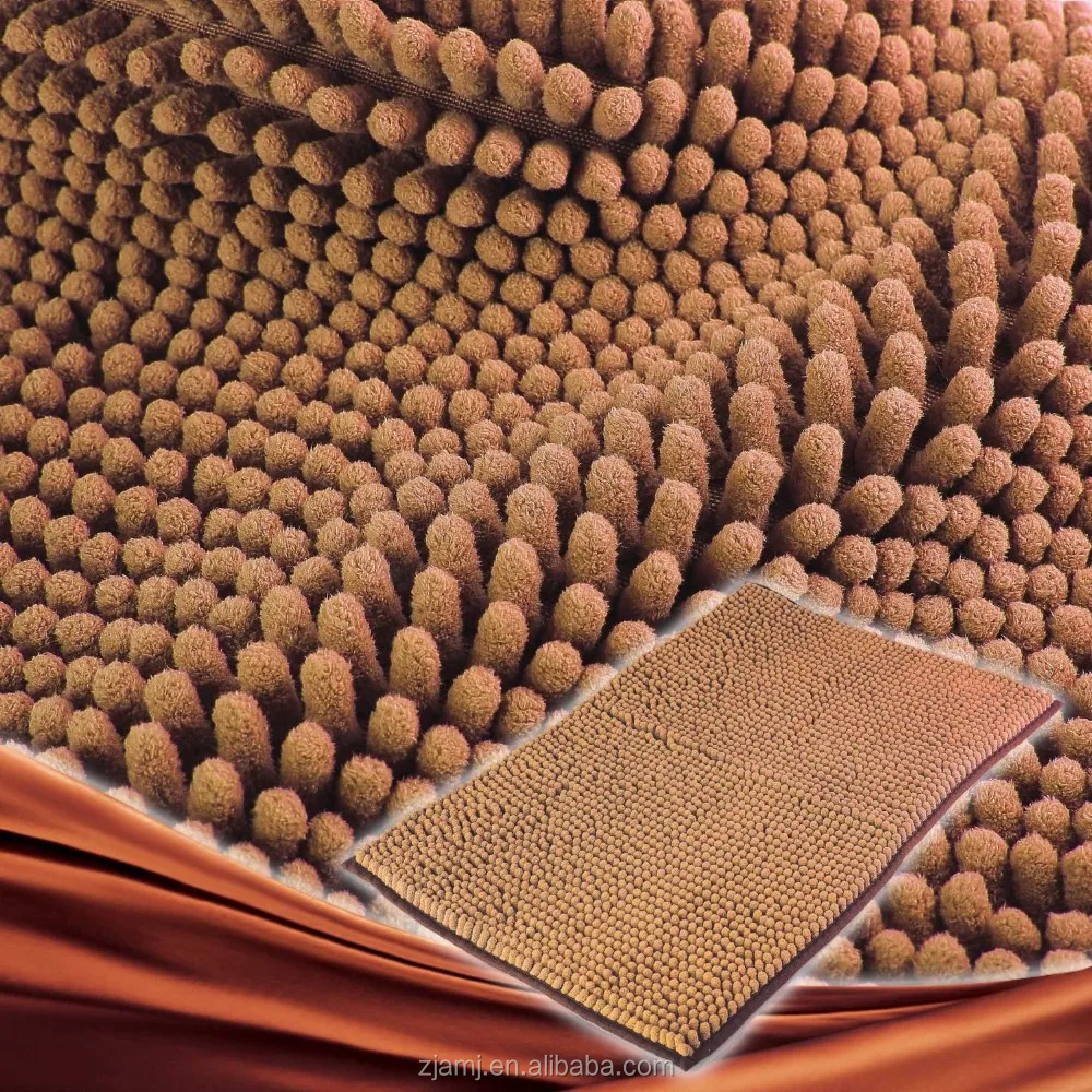 Противоскользящие синель коврики под