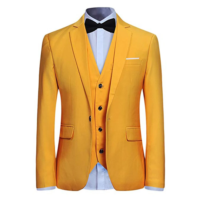 Top Grade Men's Slim Fit Suits Custom Tailored Options