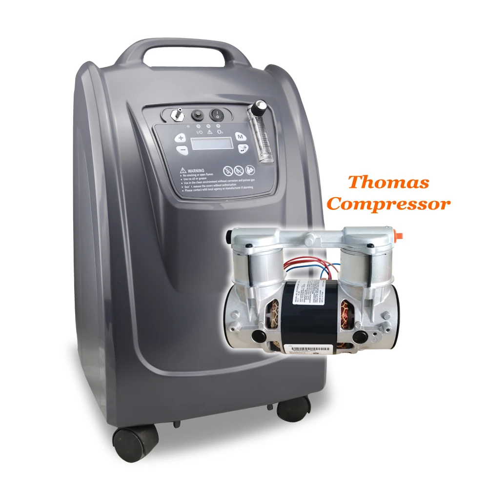 portable oxygen concentrator 10 lpm USA Thomas compressor for sale
