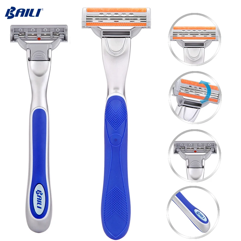 Suave Cómodo Razor Handle Oem Etiqueta Privada Razor Tres Cuchillas De  Afeitar - Buy Afeitar Cómodo Mango Product on Alibaba.com