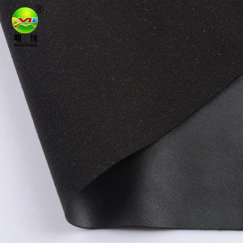 Hot sell 4 way stretch synthetic pu leather fabric