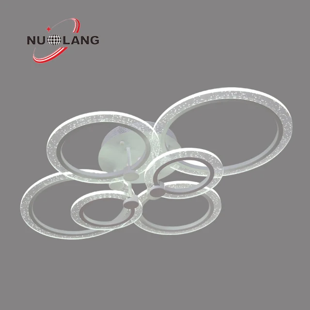 Подвесная светодиодная люстра с пультом дистанционного управления, новый дизайн