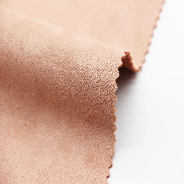 Зимняя Теплая Куртка трикотажная эластичная ткань Вязание Полиэстер тянущаяся в 4 направлениях, замшевая ткань для ткани на основе карбида кремния