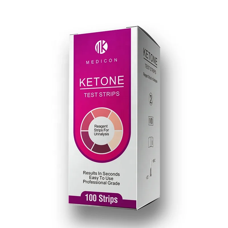 Wholesale ketone Reagent strips for urinalysis OEM support