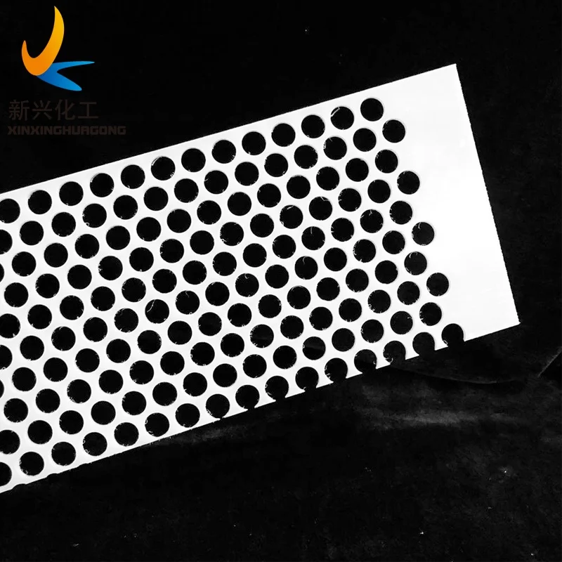 Economic Perforated Sheet in PP PVC and HDPE Plastic Sheet