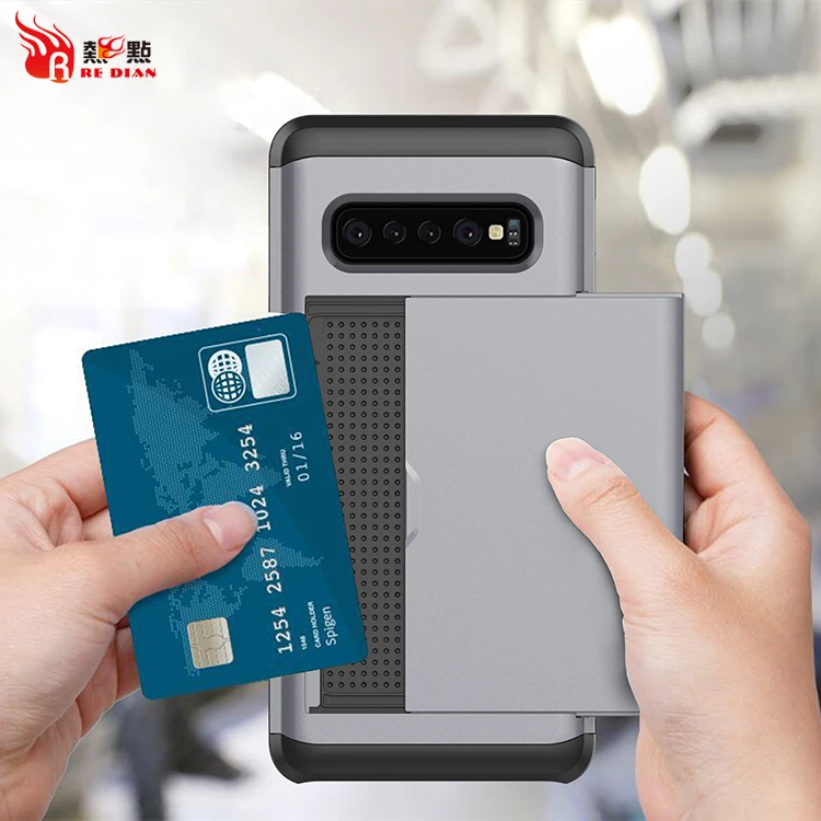 Redian Capa De Celular Para Cartão De Crédito,Acessórios Móveis Para  Samsung Galaxy S10 - Buy Caixa Do Telefone Com Slot Para Cartão,Caso Para  Samsung S10,Caixa Do Telefone Para Samsung Galaxy Product on