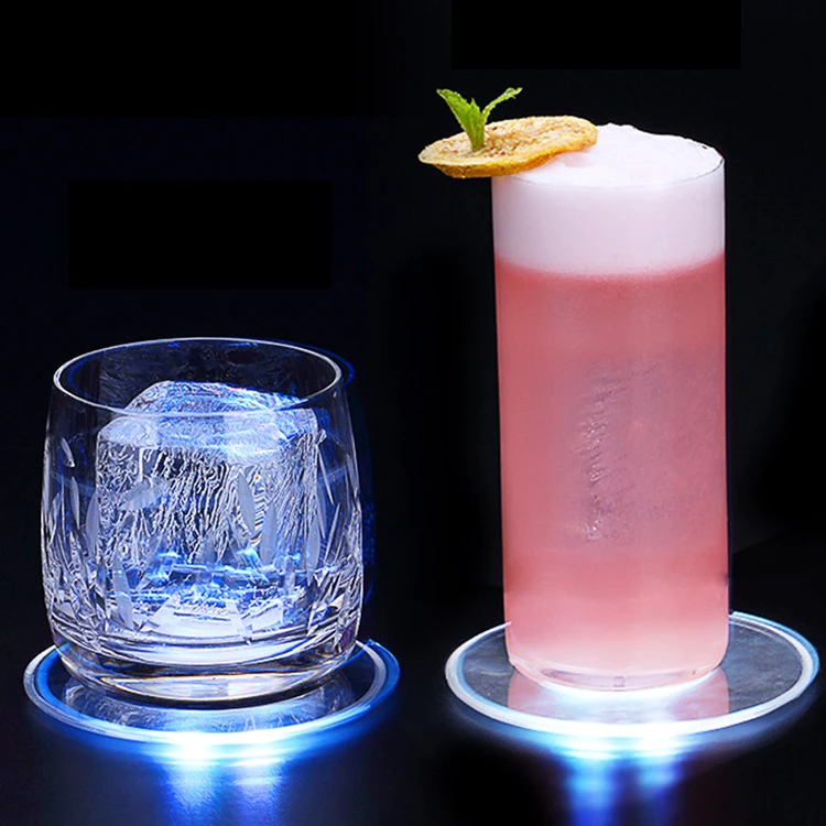 Новый продукт, акриловый кнопочный переключатель, мигающий Водонепроницаемый светодиодный светильник