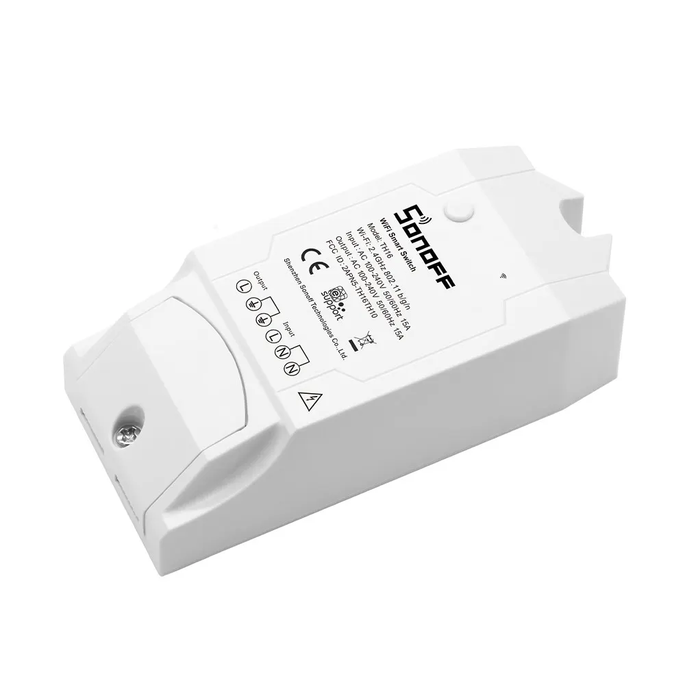 Sonoff TH16 Temperature Humidity Wifi Wireless  Automation Switch  AU