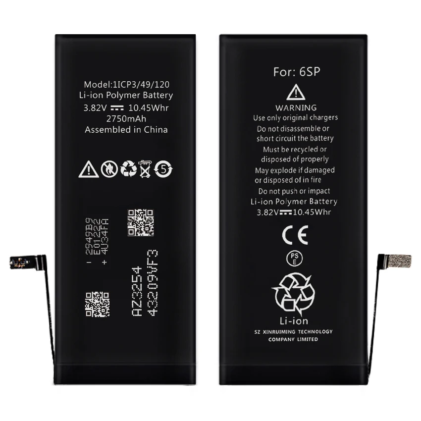 Запасные части для ремонта мобильного телефона, литий-ионный полимерный аккумулятор 6SP