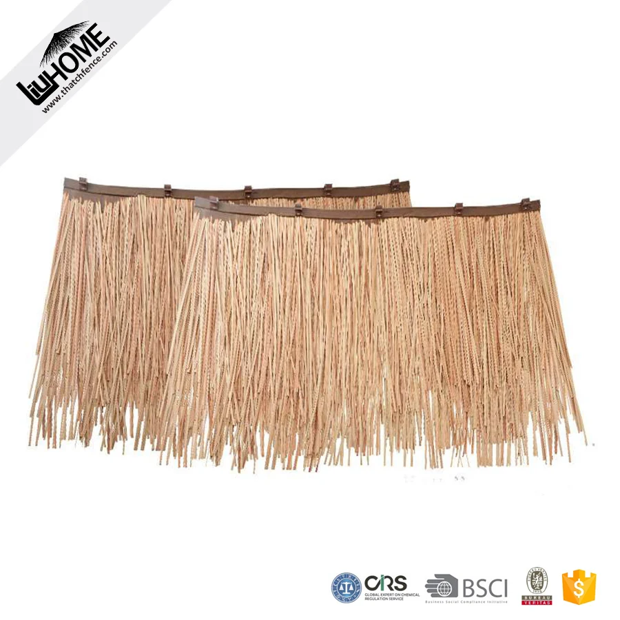 80x80 см Искусственный Douli соломы плитки для украшения сада/листья (1) PP