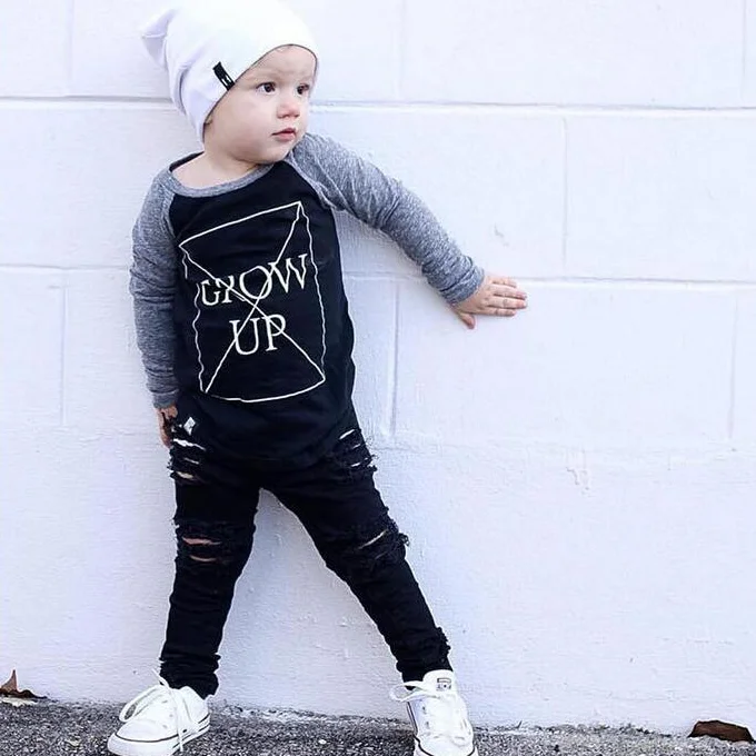 KS005 2019, новый дизайн, модные дизайнерские джинсы для маленьких мальчиков, дизайнерские джинсы