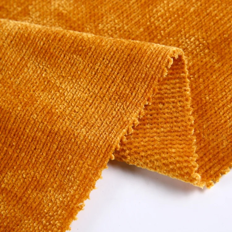 Apparel Material Customize Polyester Chenille Microfiber Fabric Colours in Turkey