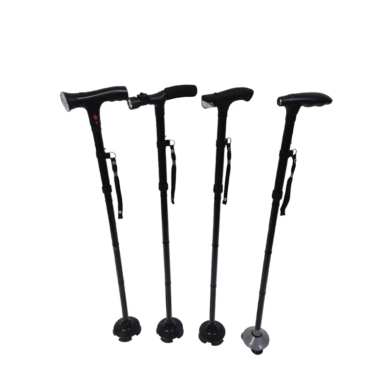 hot sale elderly foldable walking stick safe cane walking sticks