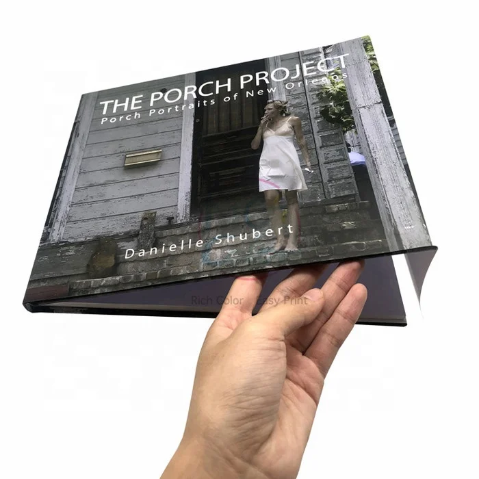 Full Color Hardcover Book Printing with Dust Jacket