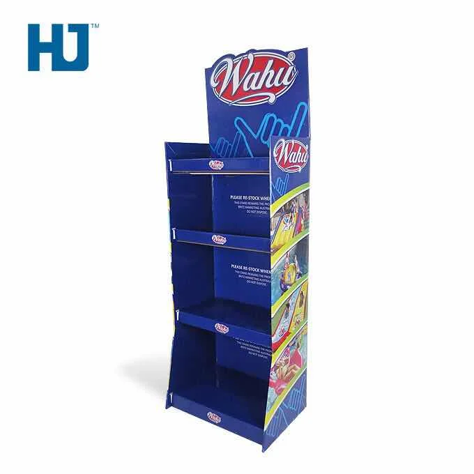Custom Made Cardboard Toothbrush Display Stand for Daily Necessities Paper Display Rack for Toothbrush