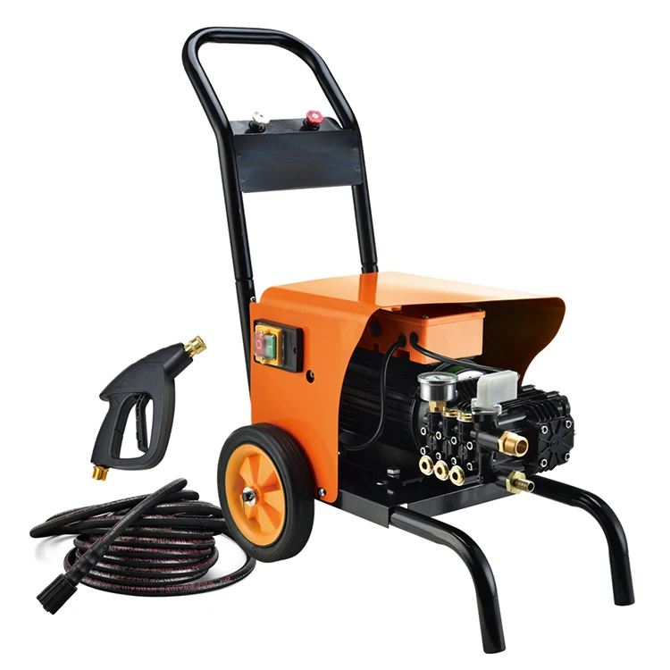80Bar 15Lpm 1450W портативная алюминиевая опалубка, водоструйный очиститель высокого давления, автомойка высокого давления