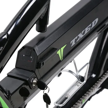 TXED 26 電動自転車 フルサスペンション 7速 ファットタイヤバイク 48V
