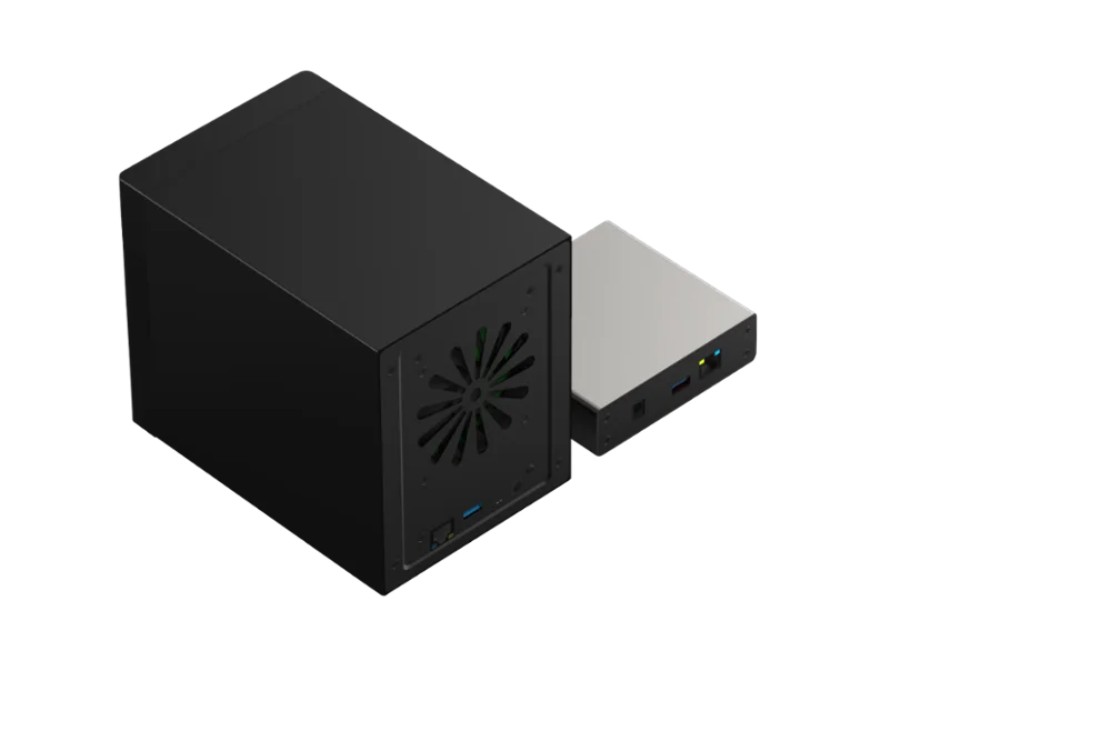 
Blueendless сети HDD хранилище Nas Корпус для 2,5 