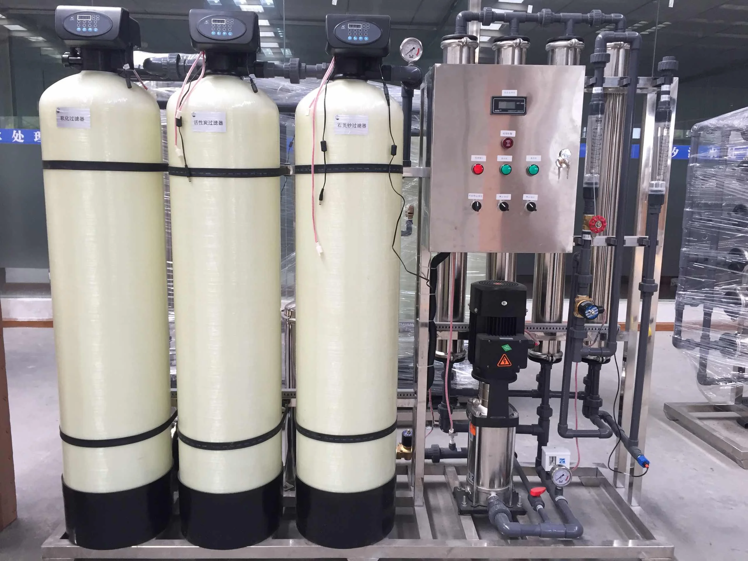 
Фильтрующая система обратного осмоса 1000 л/час, система очистки воды обратного осмоса 