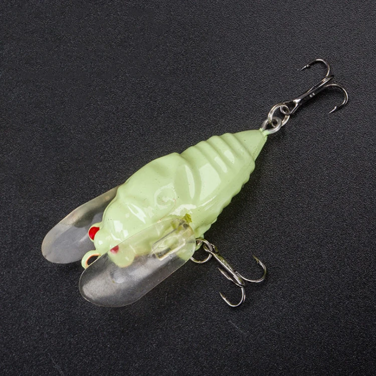 7 Pezzi Esca Pesca A Manovella Cavalletta – 4,5 Cm / 4,1 G – Predatori Bass, Luccio, Trota