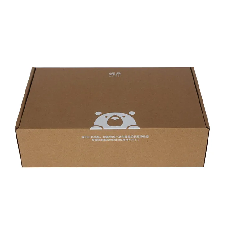 HENGXING 100%, производитель, индивидуальная печать, переработанный крафт, Гофрированная упаковка, косметика, бутылочка, картонная коробка, упаковка