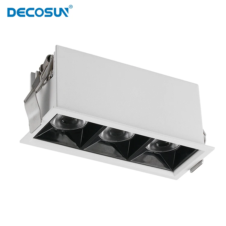 
Встроенная алюминиевая дуга освещения размер резки l120 w43mm 630lm led cob Линейный свет 9w 
