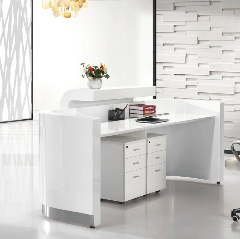 White Salon Hospital Office Mdf Material High End Furniture Cheap