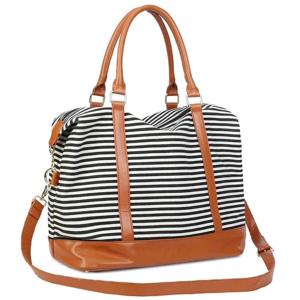 Bolso de viaje de moda para mujer, bolsa deportiva de gran capacidad para  fin de semana, equipaje de mano impermeable, maletas, bolsa de  cabina|Bolsas de viaje| - AliExpress