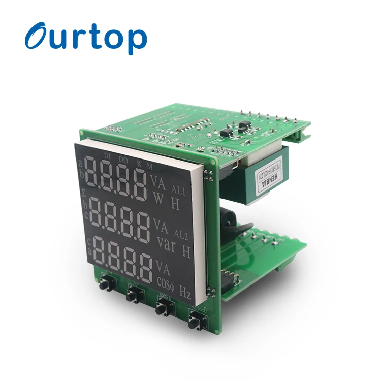 AULTOP промышленных продуктов Smart Многофункциональный трехфазный счетчик энергии/счетчик электроэнергии/кВтч метр