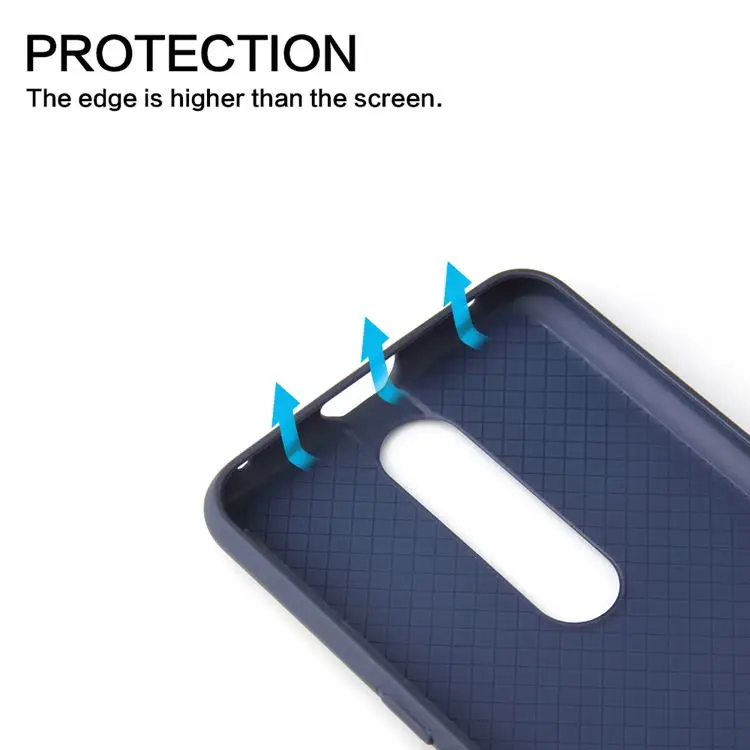 Three Hemming Soft Silky Good Touch Imitate Liquid Silicone Phone Case for Oppo F11 Pro