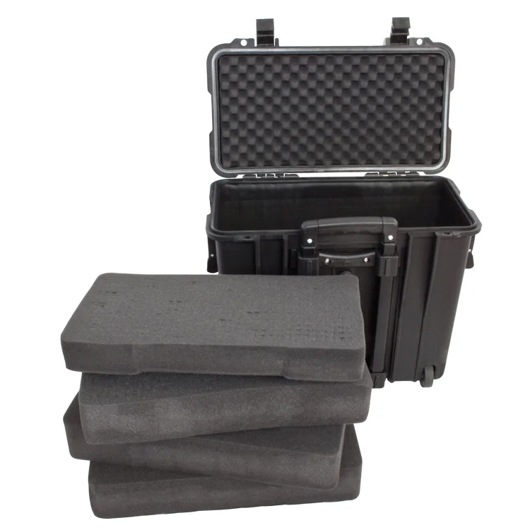 clear Plastic Storage Box with Handle Tool Box pp Eva Tool Box Flight case
