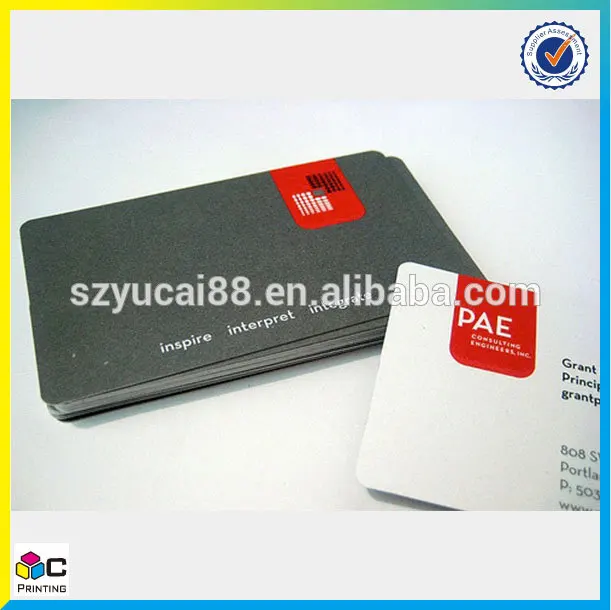 Cheap printed luxury fashion cotton custom business cards paper