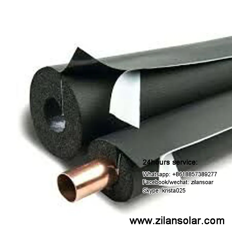 3/4" Rubber Insulation Pipe for Solar Water Heating Pipeline