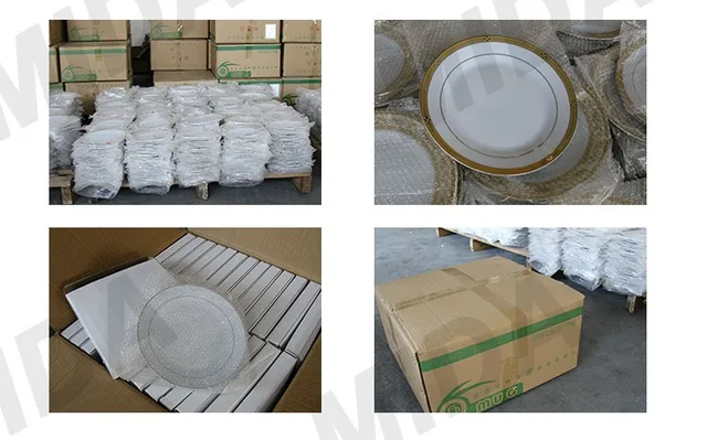 8 inches sublimation ceramic white plates