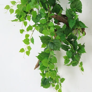 Artificial Ivy Leaves 12 Pack Faux Leaf Hanging Plants Indoor Outdoor Fake Foliage Ivy vine