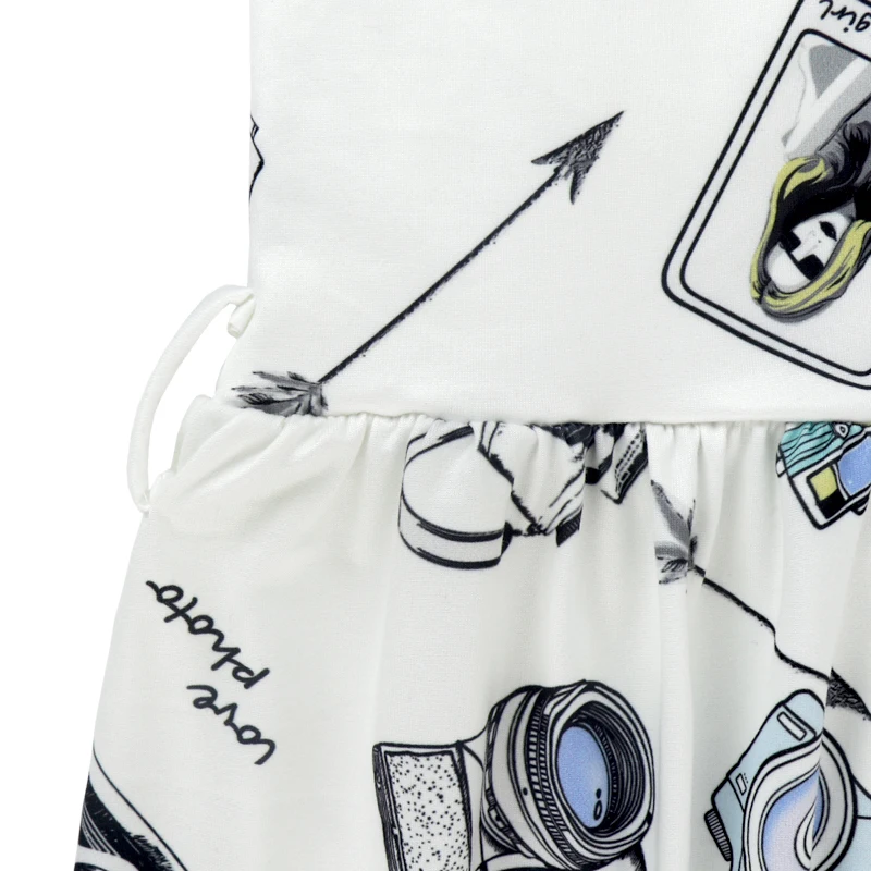 Flutter рукав рюшами Холтер платье макси длинные Детские Бутик платья Довольно Вечерние детское платье дети