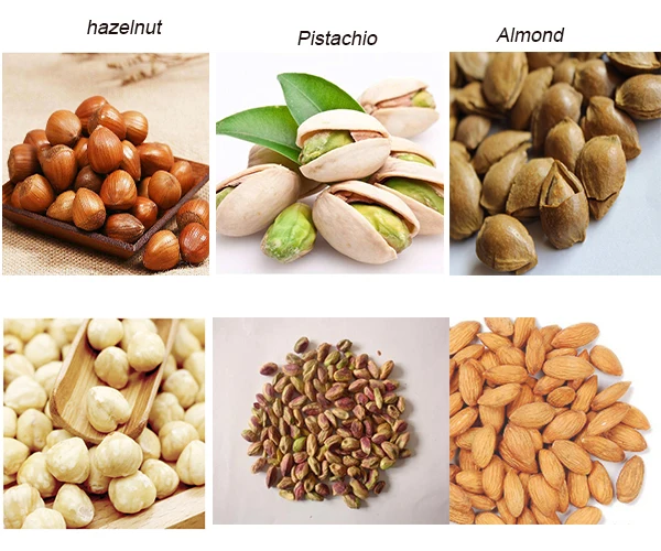 
Машина для разделения миндальных косточек, миндальных косточек 