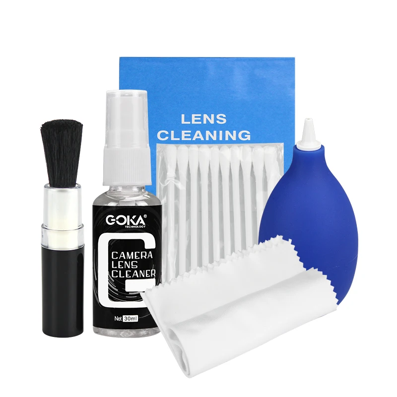 Non-Abrasive Cleaning Cloth Camcorder Cleaning Kit Compatible with Panasonic AG-CX350 4K Camcorder Cleaning Kit Includes: Dust Blower Brush 5 Cotton Swabs 25 Pack Lens Tissue Bottled Lens Solution 