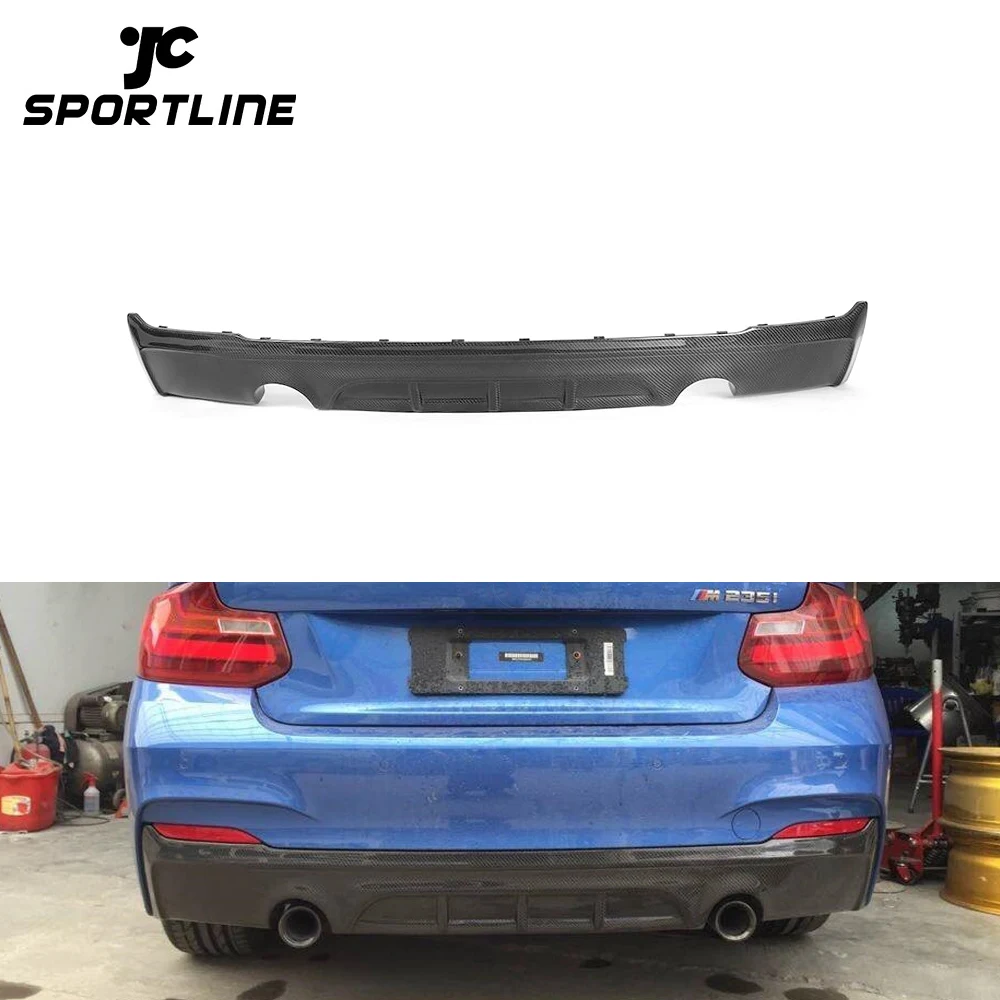 Carbon Fiber F22 Rear Diffuser Lip for BMW F22 220i 225i 228i M Sport ...