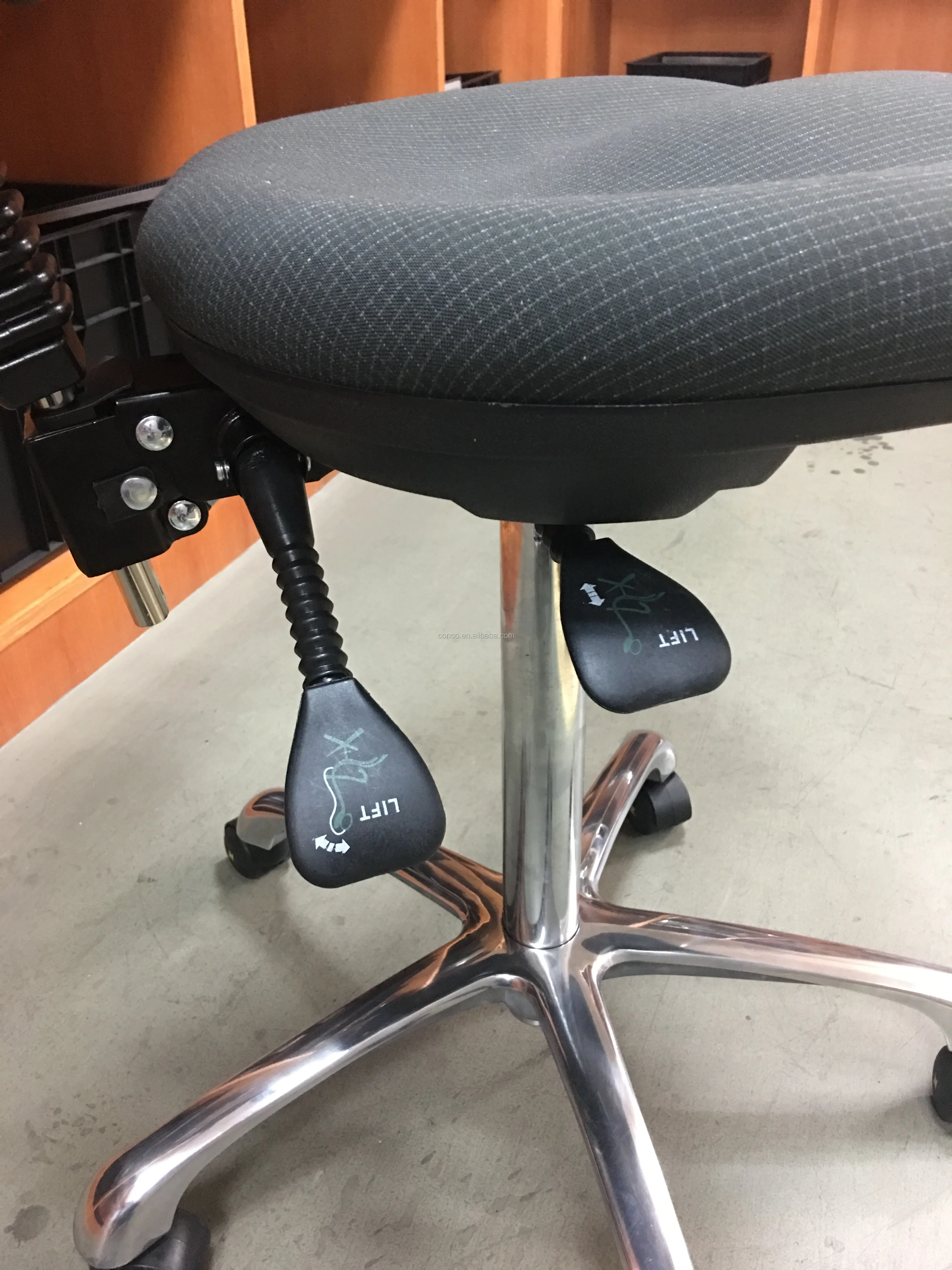 Удобные антистатические тканевые стулья CONCO ESD для электронной