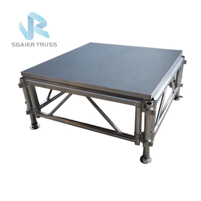 Заводская поставка алюминиевая сцена/сценическая платформа/Свадебная сцена небольшая концертная сцена