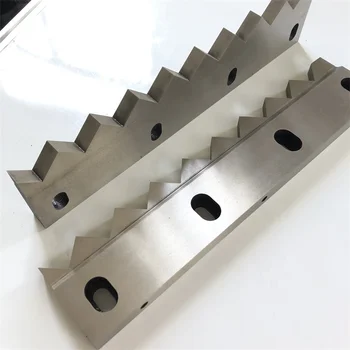 D2 Material Plastics Wood Single Shaft Shredder Blade Precision Custom Granulator Tire Shredder Blade