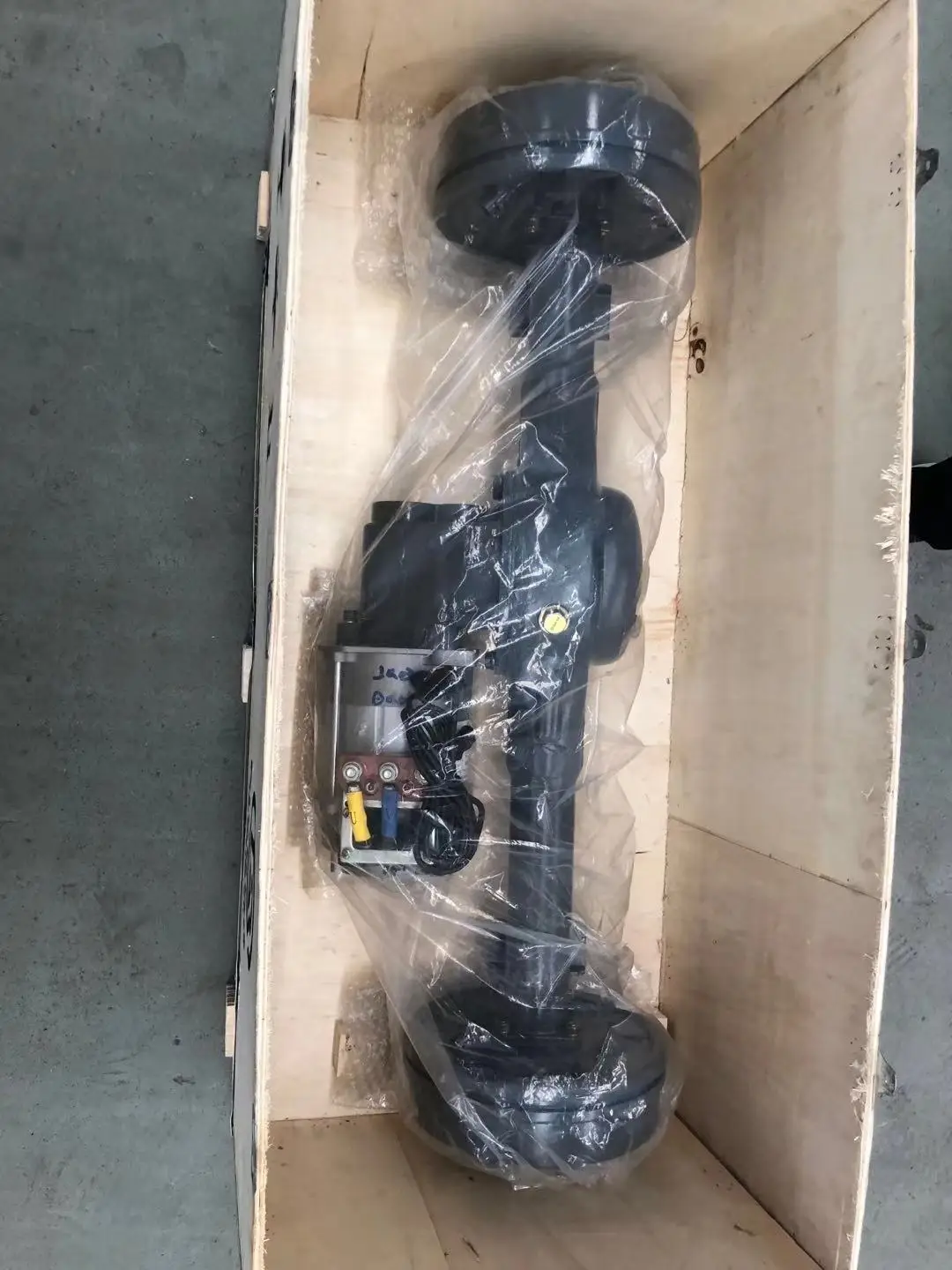 Integrate Chain Drive Rear Axle With Differential For Electric Golf